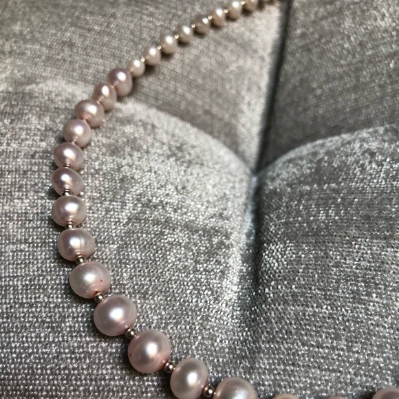 ❌SOLD❌Vintage 1980’s Pink Pearl Necklace - Picture 3 of 5